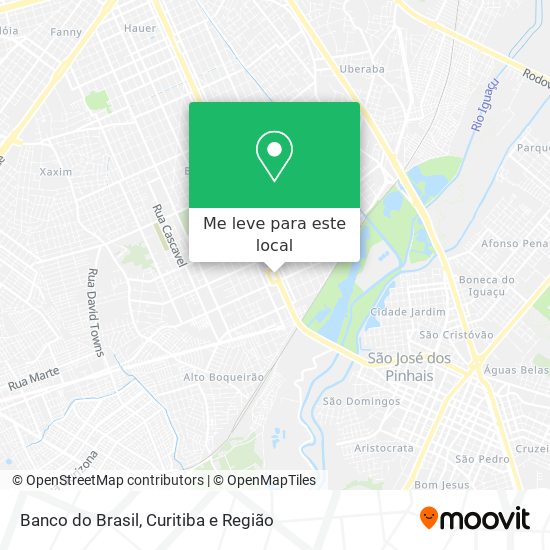 Banco do Brasil mapa