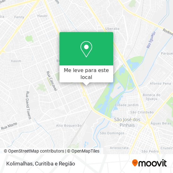 Kolimalhas mapa