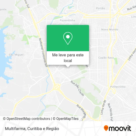 Multifarma mapa
