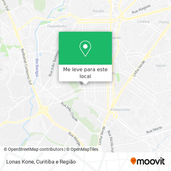 Lonas Kone mapa