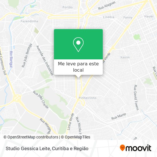 Studio Gessica Leite mapa