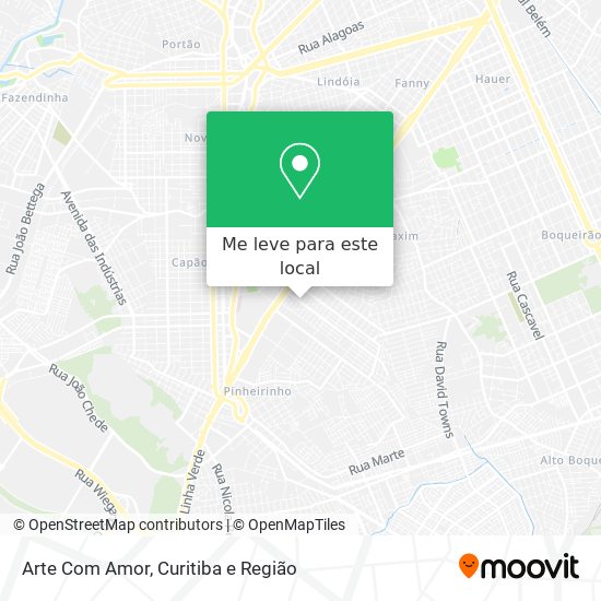Arte Com Amor mapa
