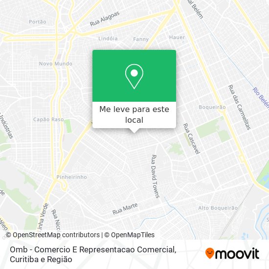 Omb - Comercio E Representacao Comercial mapa