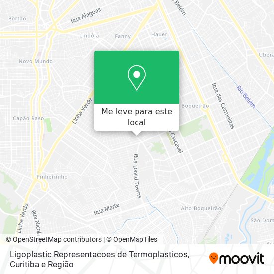 Ligoplastic Representacoes de Termoplasticos mapa