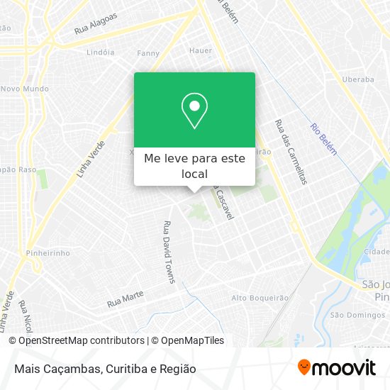 Mais Caçambas mapa