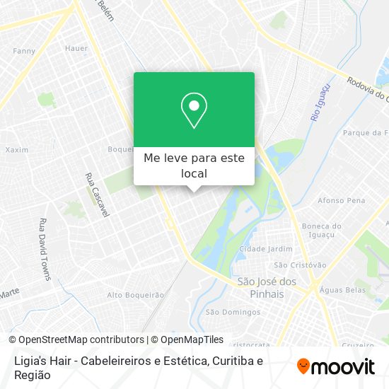 Ligia's Hair - Cabeleireiros e Estética mapa