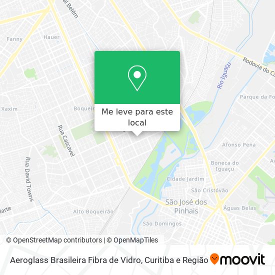 Aeroglass Brasileira Fibra de Vidro mapa