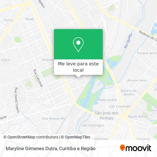 Maryline Gimenes Dutra mapa