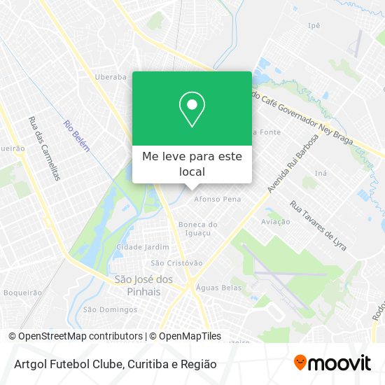 Artgol Futebol Clube mapa