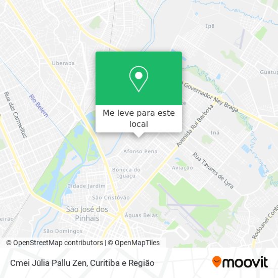 Cmei Júlia Pallu Zen mapa