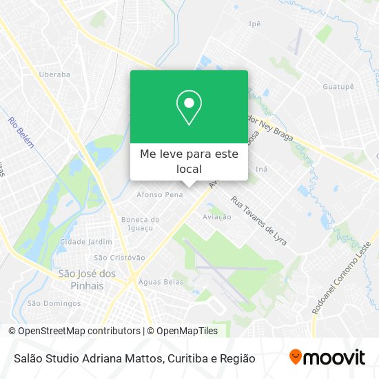 Salão Studio Adriana Mattos mapa