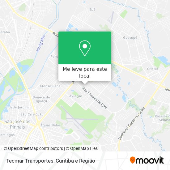 Tecmar Transportes mapa