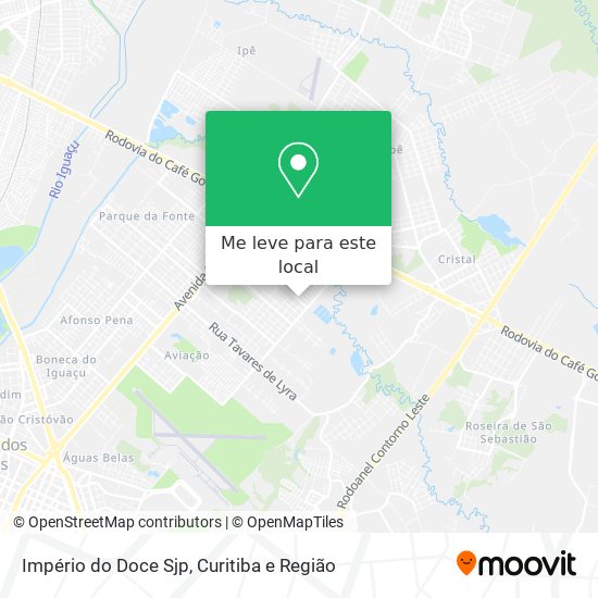 Império do Doce Sjp mapa