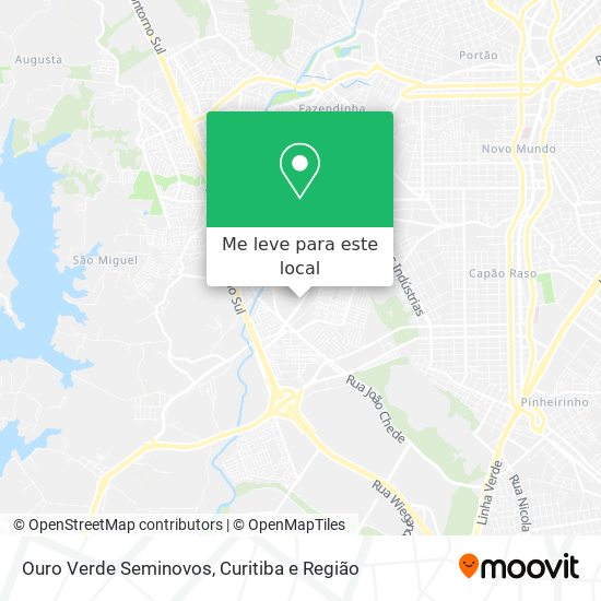 Ouro Verde Seminovos mapa