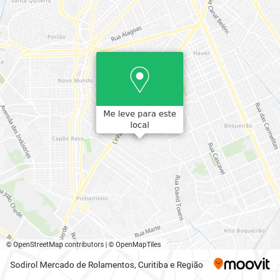 Sodirol Mercado de Rolamentos mapa