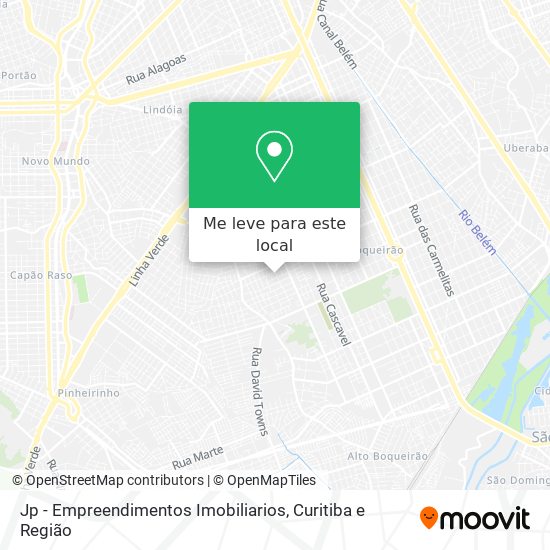 Jp - Empreendimentos Imobiliarios mapa