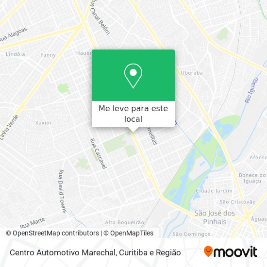 Centro Automotivo Marechal mapa