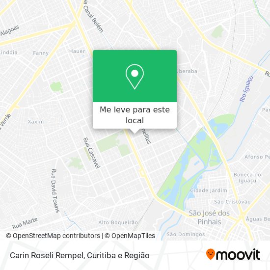Carin Roseli Rempel mapa