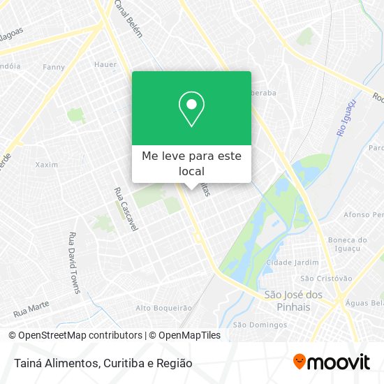Tainá Alimentos mapa