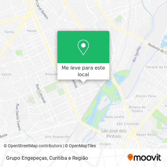 Grupo Engepeças mapa