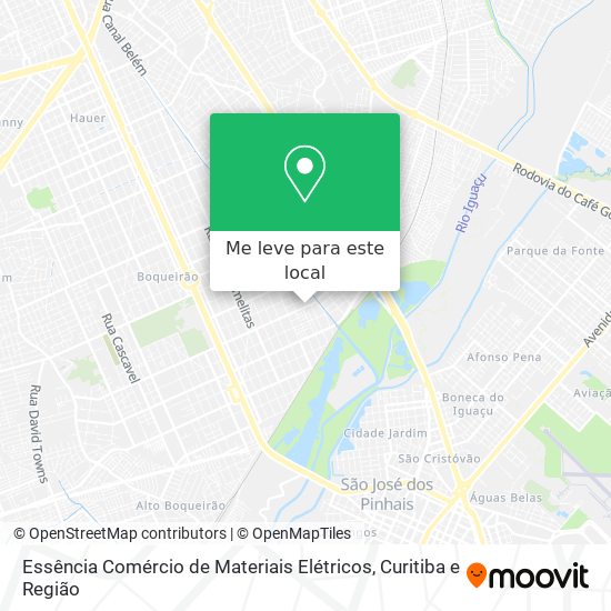 Essência Comércio de Materiais Elétricos mapa