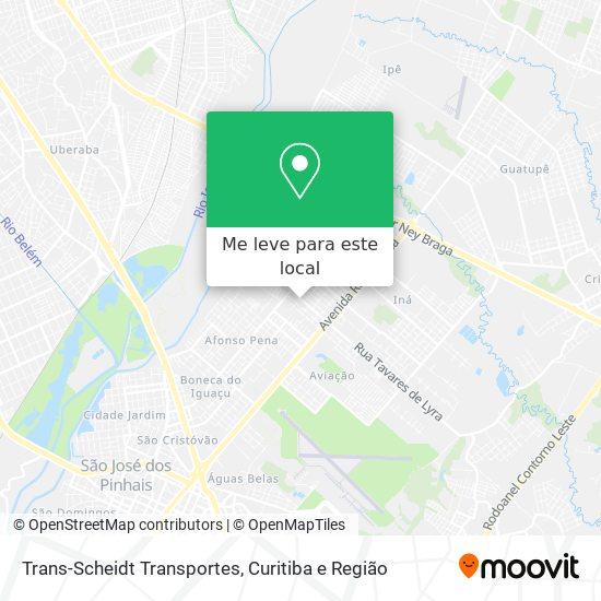Trans-Scheidt Transportes mapa