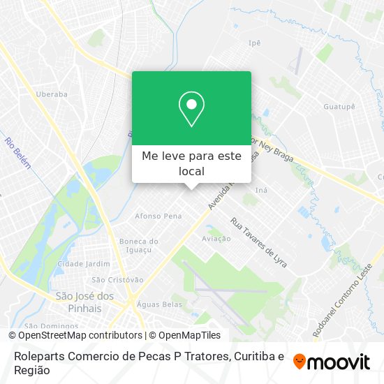 Roleparts Comercio de Pecas P Tratores mapa