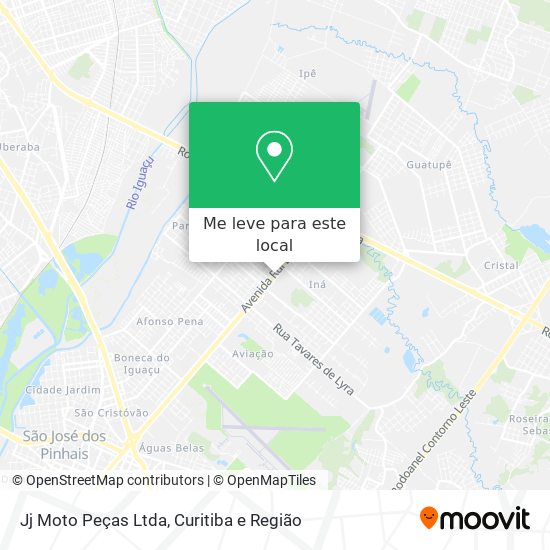 Jj Moto Peças Ltda mapa