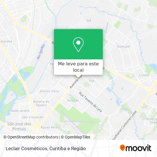 Leclair Cosméticos mapa