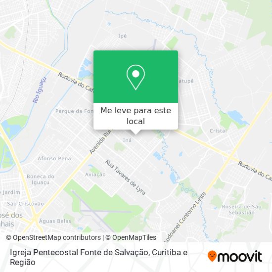 Igreja Pentecostal Fonte de Salvação mapa