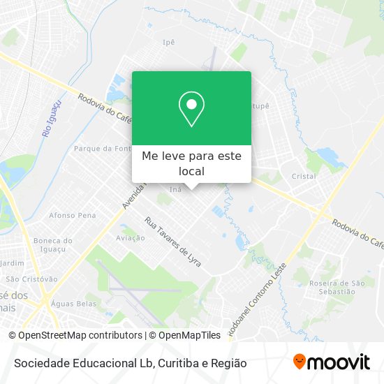 Sociedade Educacional Lb mapa