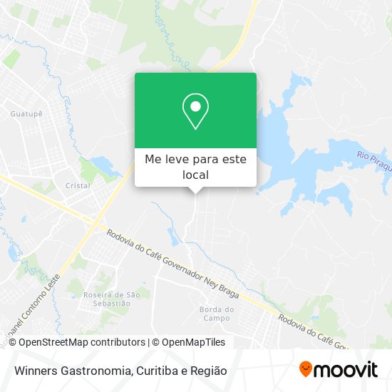 Winners Gastronomia mapa