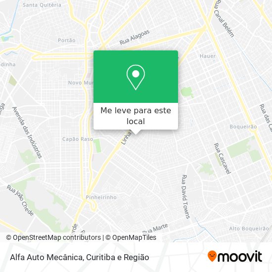 Alfa Auto Mecânica mapa