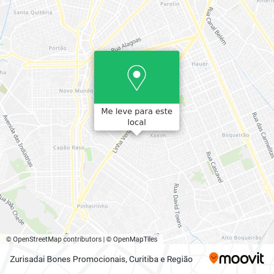 Zurisadai Bones Promocionais mapa