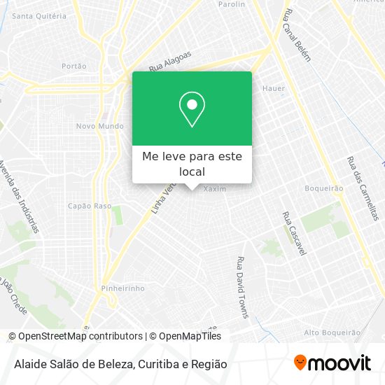 Alaide Salão de Beleza mapa