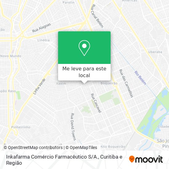 Inkafarma Comércio Farmacêutico S / A. mapa