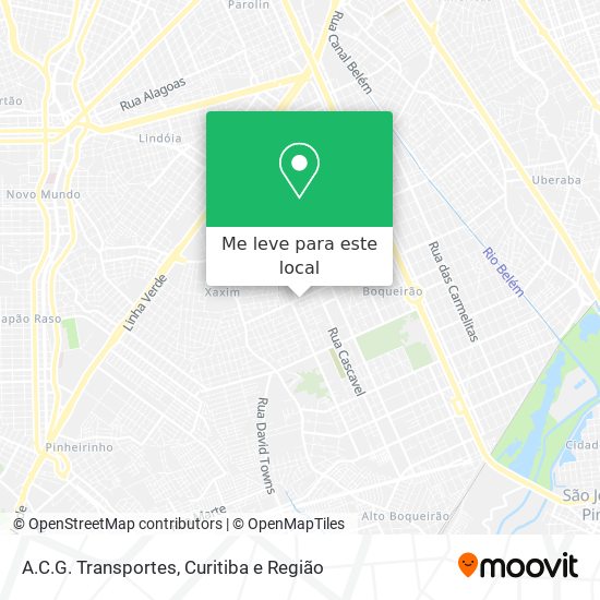 A.C.G. Transportes mapa