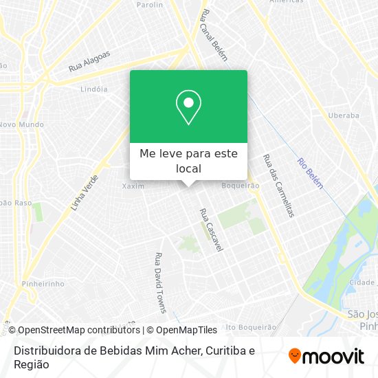 Distribuidora de Bebidas Mim Acher mapa