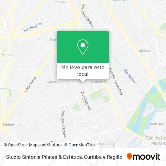 Studio Sintonia Pilates & Estética mapa