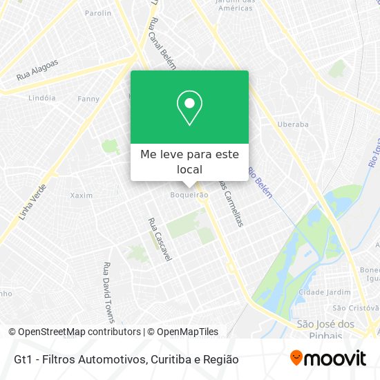 Gt1 - Filtros Automotivos mapa