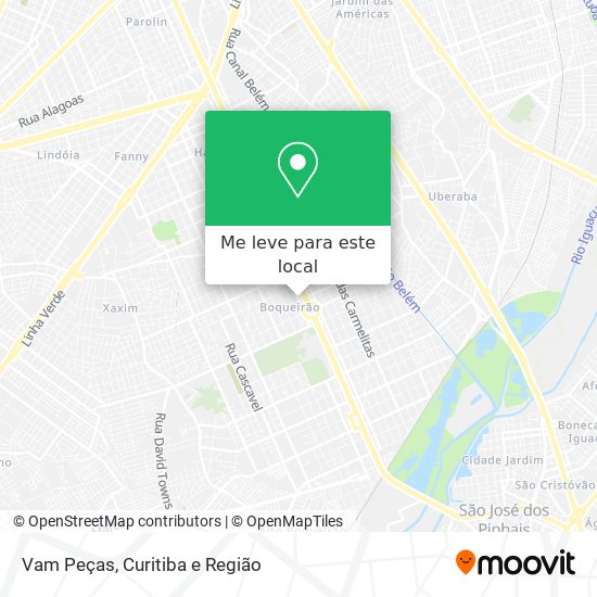 Vam Peças mapa