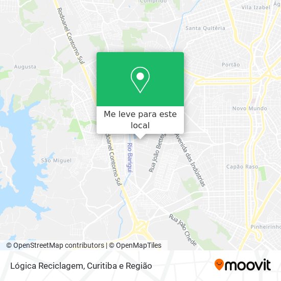 Lógica Reciclagem mapa