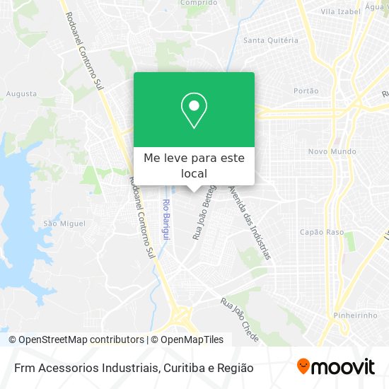 Frm Acessorios Industriais mapa