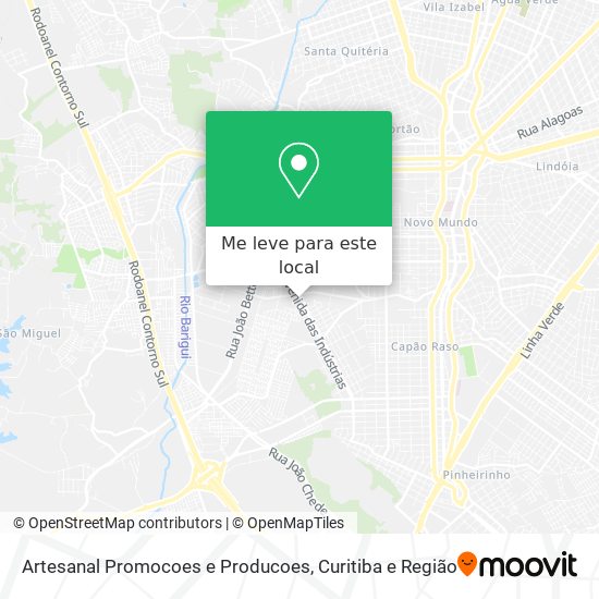 Artesanal Promocoes e Producoes mapa