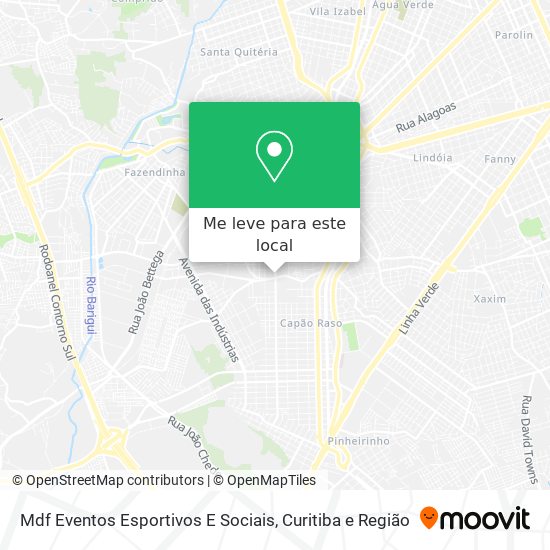 Mdf Eventos Esportivos E Sociais mapa
