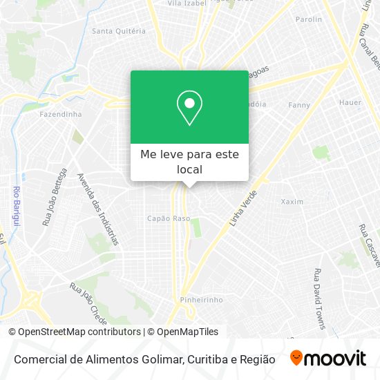Comercial de Alimentos Golimar mapa