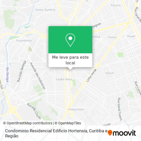 Condominio Residencial Edificio Hortensia mapa