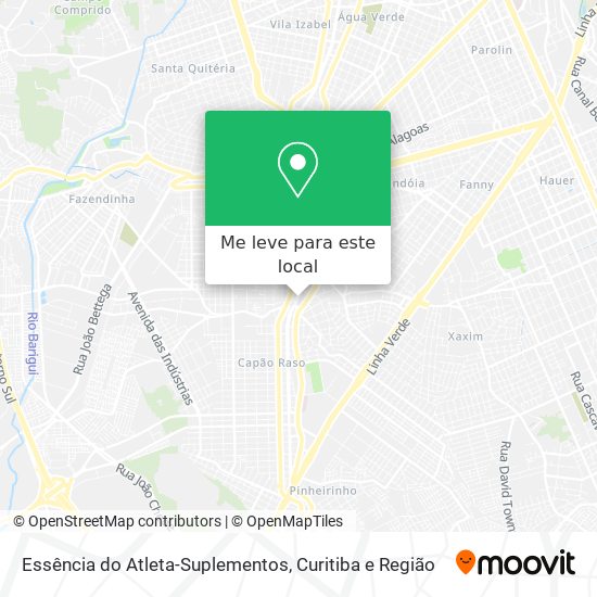 Essência do Atleta-Suplementos mapa