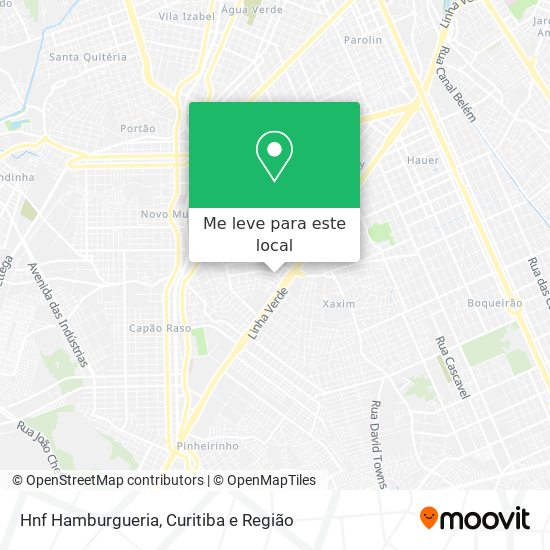 Hnf Hamburgueria mapa