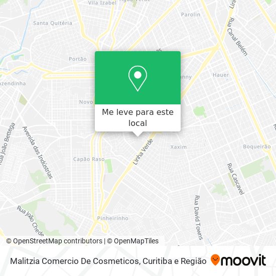 Malitzia Comercio De Cosmeticos mapa